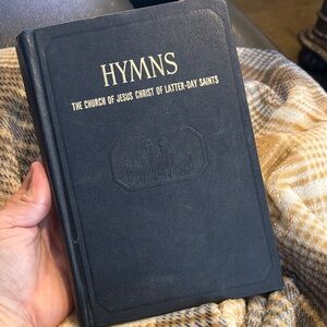 Hymns Songbook 1972 LDS Navy Blue Hardback Cover